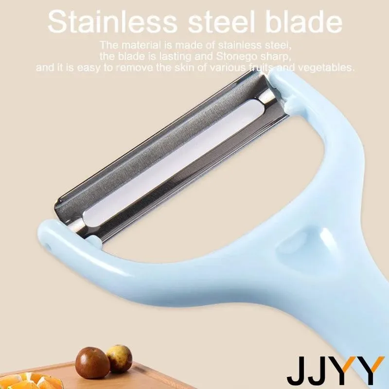 Fruit Peeling Knife Stainless Steel Peeler Peeling Apples Kitchen Vegetable Fruit Sharp Peeler Potato Peeler — image 3