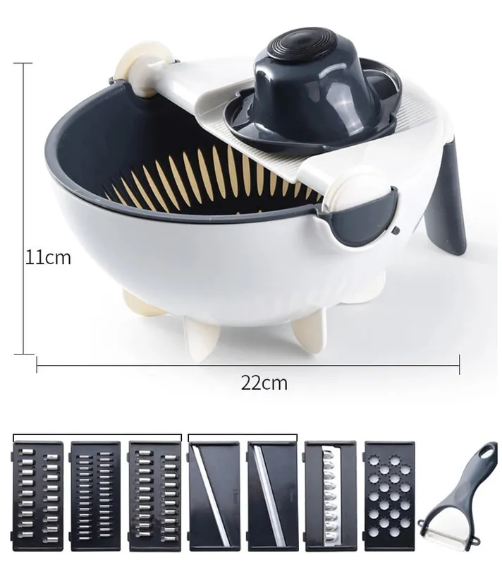 4 In 1 Vegetable Cutter Multifunctional Handheld Electric Wireless Chop Garlic Mash Minced Slice Onion Cutting Cooking Gadget — image 12