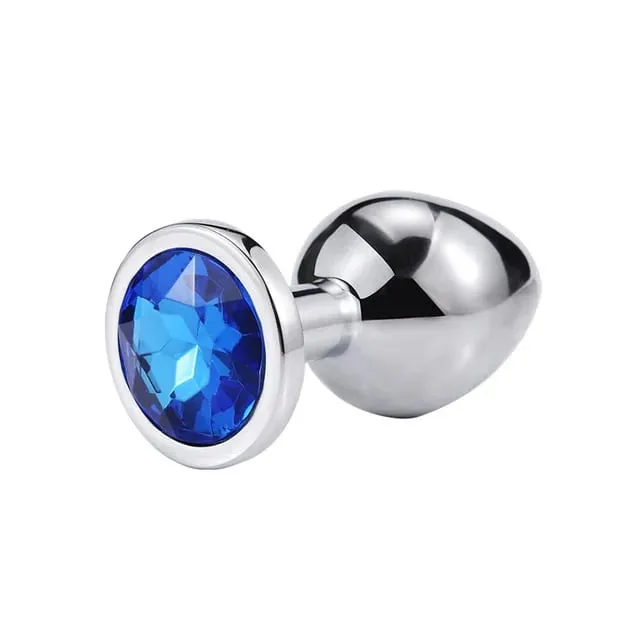 Anal Plug Sex Toys Mini Round Shaped Metal Stainless Smooth Butt Plug Stimulator Prostate Massager Anal Dildo Adult Sex Products