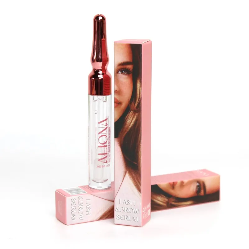 Lash & Brow Serum - Advanced Formula for Longer Thicker Lashes & Fuller Brows Nourishes Follicles Strengthens Weak Hairs