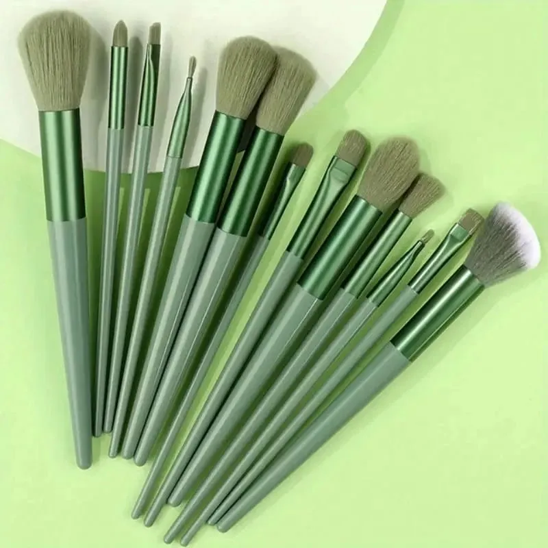 13-20Pcs Makeup Brushes Set Premium Soft Fluffy Cosmetic Foundation Powder Eyeshadow Kabuki Blending Make Up Brush Beauty Tools — image 35