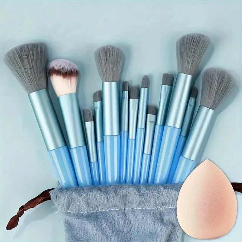 8-13Pcs Premium Makeup Brushes Set for Cosmetics Foundation Blush Powder Eyeshadow Kabuki Blending Makeup Brush Beauty Tool — image 26