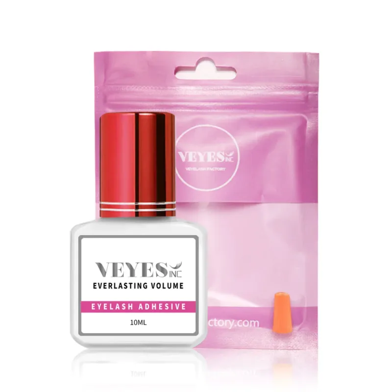 Veyes Inc 5ml/10ml 0,3 giây Keo nối mi Vận chuyển từ Mỹ Veyelash Khối lượng lưu giữ 7 tuần Rõ ràng Chất kết dính mi — image 6