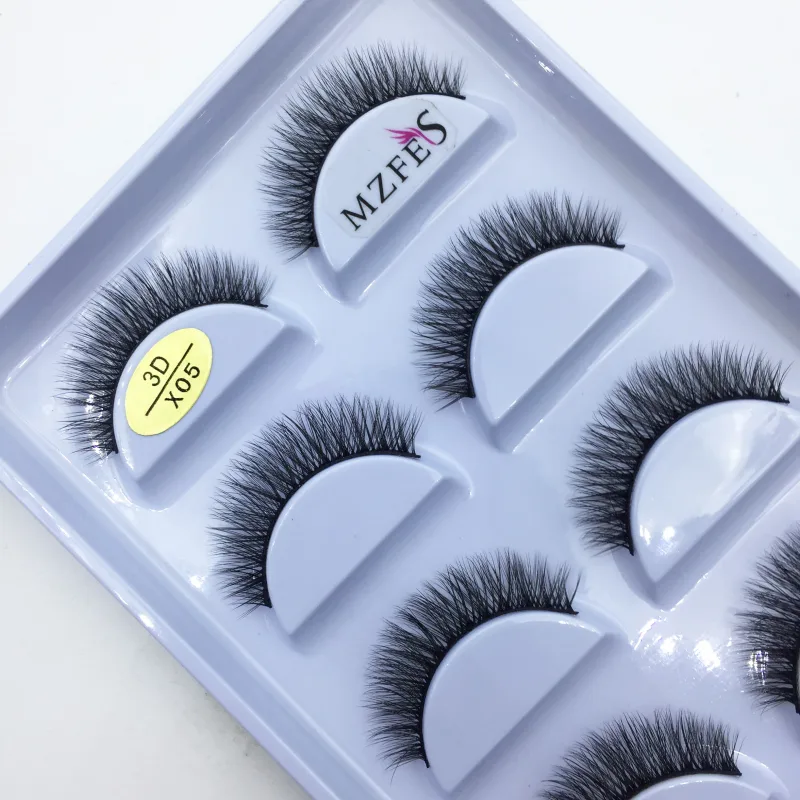 38 Style 5 Pairs Eyelash Natural 3D Mink False Eyelashes Makeup Fake Eye Lashes Faux Cils Make Up Beauty Tools Wholesale — image 15