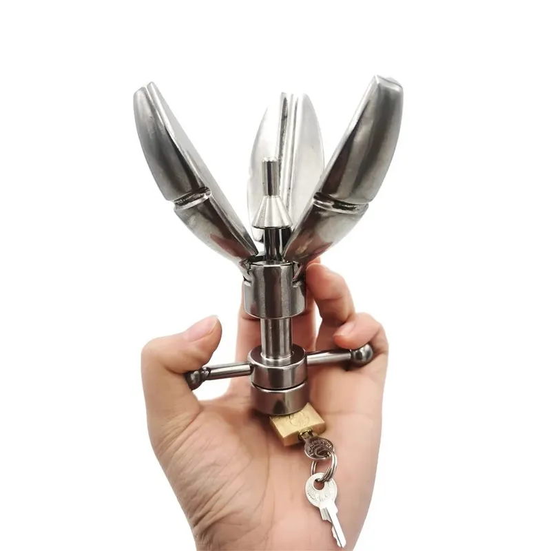 Heavy Stainless Steel Butt Plug Anal Vagina Dilator Anus Eapander Adult BDSM Games Erotic Produts Sex Toys for Men Women Couples — image 4