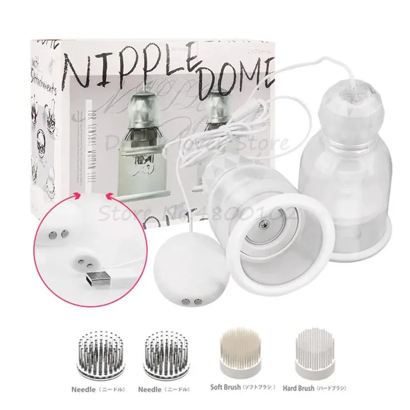 2021 Japan Rotate Stimulation Licking Nipple Breast Enlargement Vibrator Breast Pump Bra Massager Famale Masturbation Sex Toys18 — image 10