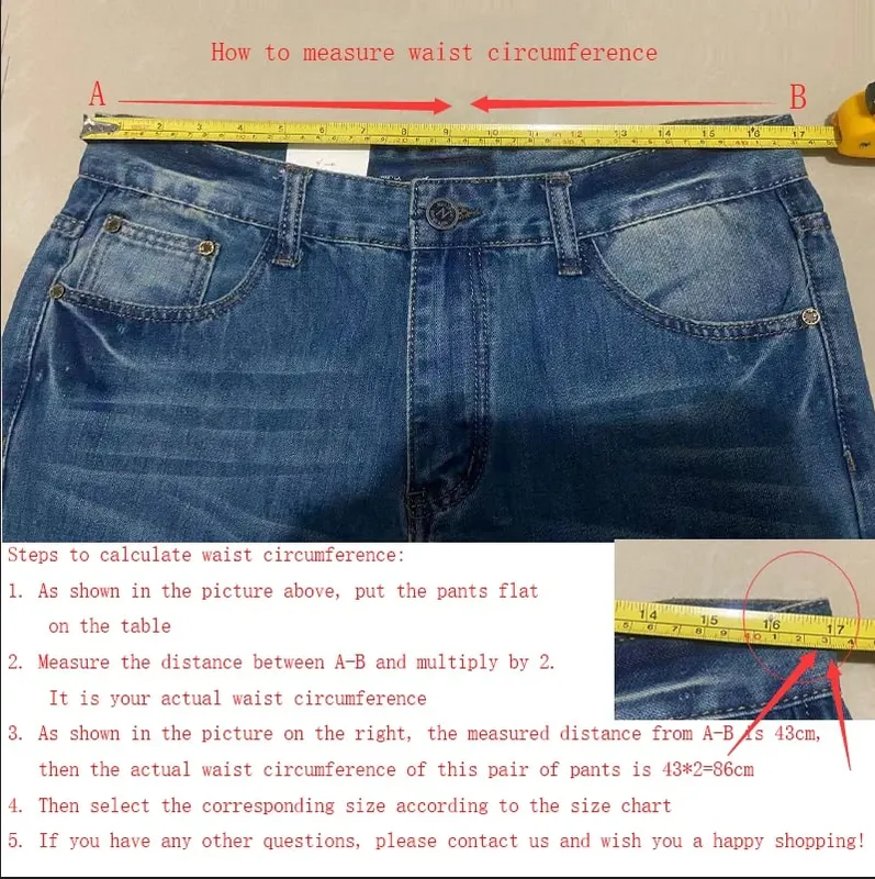 Jeans Men Mens Flared Jeans Boot Cut Leg Flared Male Designer Classic Denim Jeans High Waist Stretch Loose Flared Blue Jeans — image 7