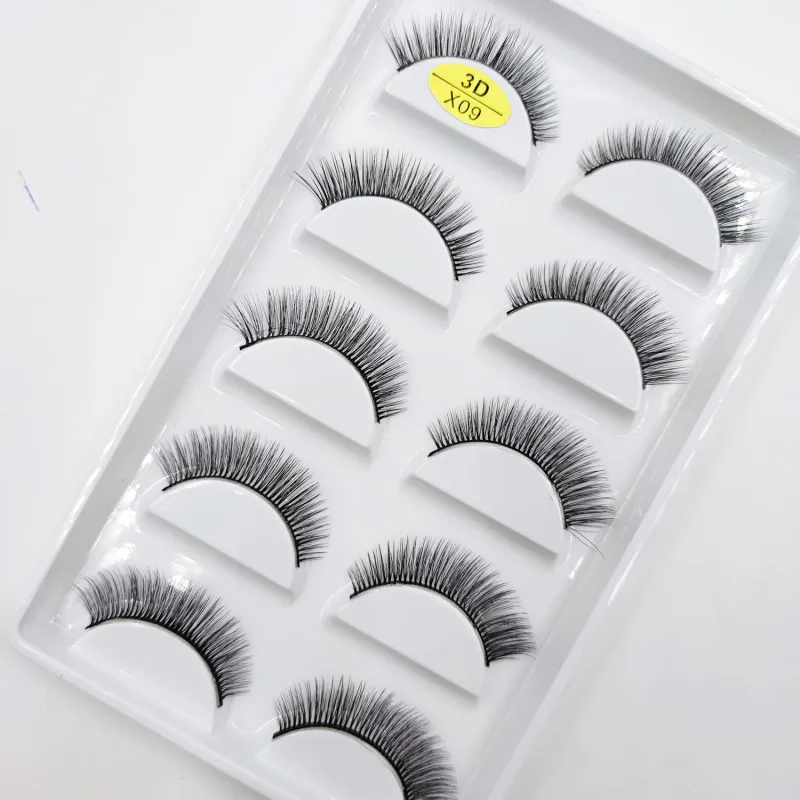 30 Style 5 Pairs Natural Eye Lashes Mink Lashes Handmade Fluffy Lashes 3D False Eyelashes Makeup Faux Cils Maquiagem Cilios — image 25