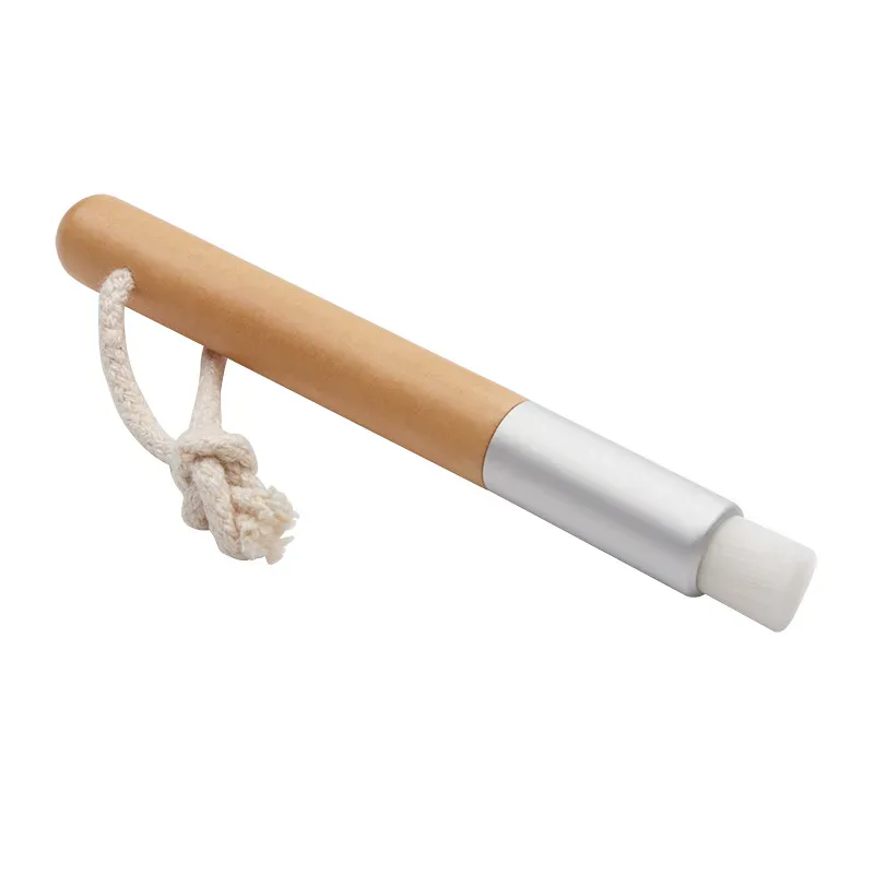 1 PC Bamboo pole with rope nose brush Eyelash Cleaning Brush Eyebrow Nose Blackhead Cleaning Tools Lash Shampoo Brushes