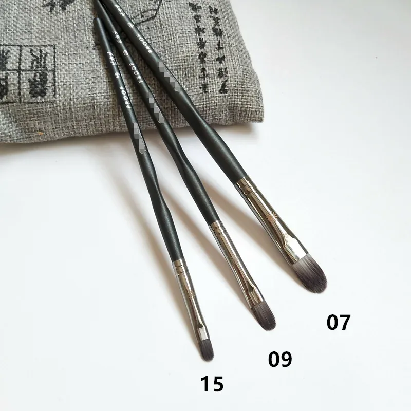 1pc/3pcs Detail concealer Makeup brushes Big small Conceal Make up brush cover up masks Eyeshadow Middle cosmetic tool 07 09 15 — image 2