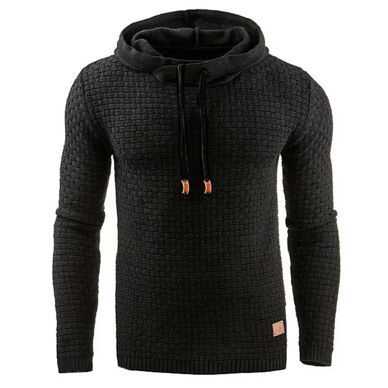 Warm Men's Solid Color Casual Hoodie Oversize Sweatshirt Sweatshirt With Zipper Paired Hoodies and Hoodies Women Man Sweatshirts — image 1