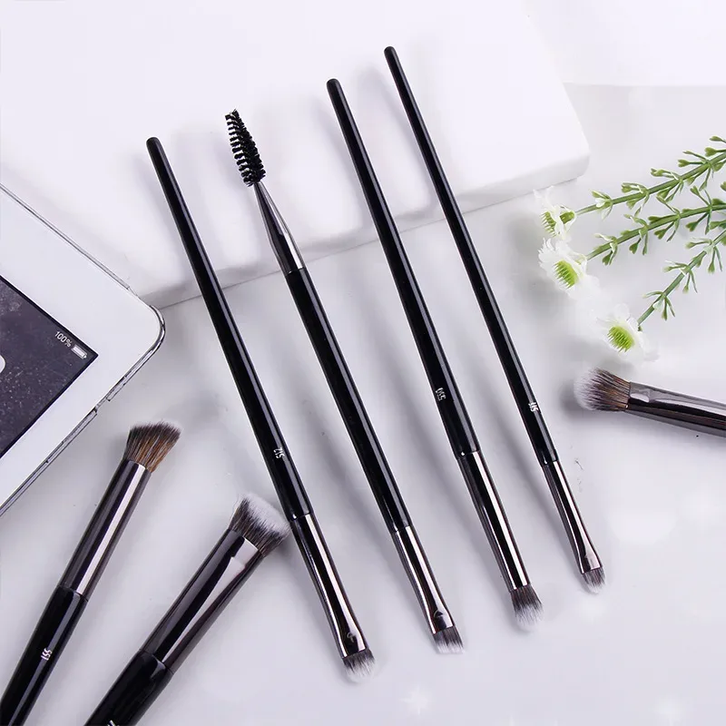 1pc Pro Makeup Brushes Foundation Powder Fan Make Up Brush Contour 3D stippling Eyeshadow Concealer Angled Eye Brow Shadow tools — image 3