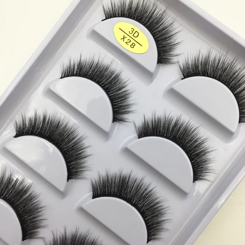 38 Style 5 Pairs Eyelash Natural 3D Mink False Eyelashes Makeup Fake Eye Lashes Faux Cils Make Up Beauty Tools Wholesale — image 43