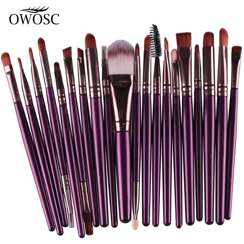 20Pcs Makeup Brush Set Cosmetic Powder Eye Shadow Eyeliner Foundation Blush Blend Beauty Woman Makeup Brushes Maquiagem — image 2