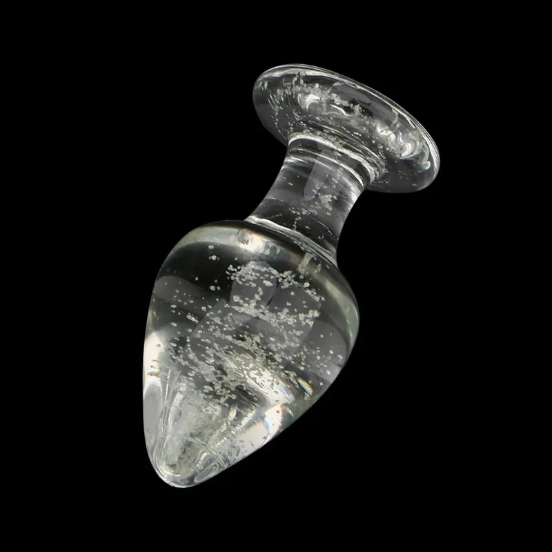 28-40mm Luminous Butt Plug Glass Anal Beads For Women Dildos Female Masturbator Sex Toys Adult Men Couple Games Erotic Products — image 3