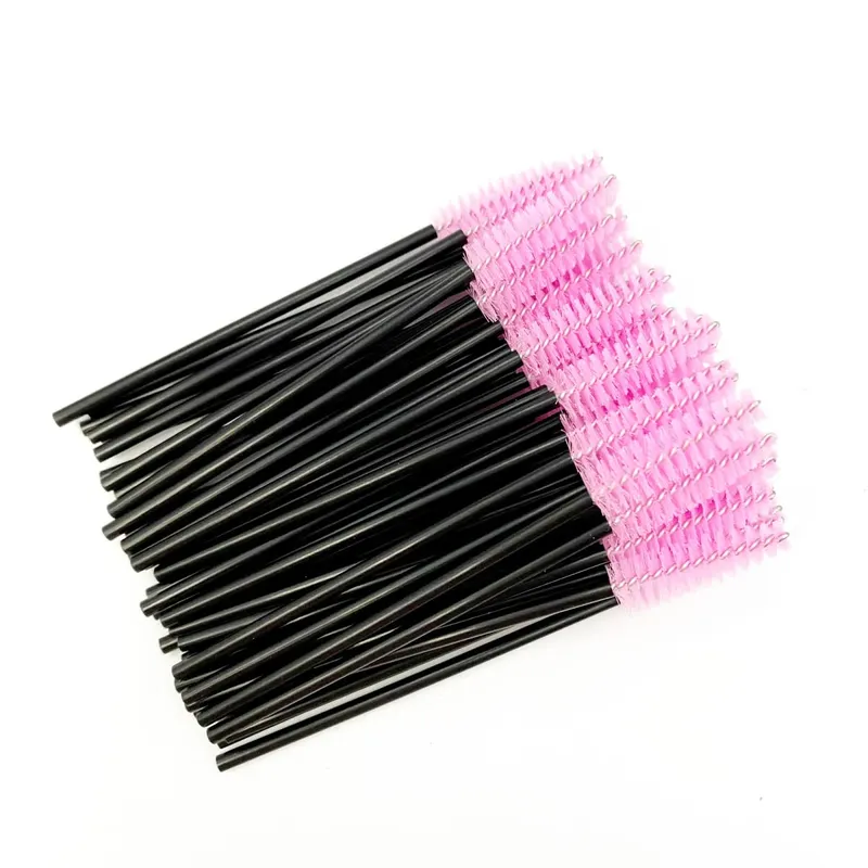 Brosses à cils jetables, manche en diamant en cristal, brosse à cils, baguettes de Mascara à sourcils, fournitures d'extension de cils, outils de maquillage — image 12