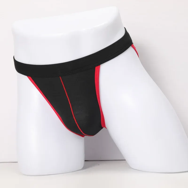 4pcs Male Underwear Bulges Knickers Triangular Underwear EU Man Solid Underpants Plus Size Modal Cotton Slip Male Panties 1802