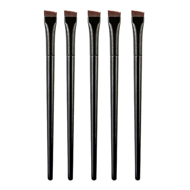 5/10 Pcs Brow Contour Makeup Brushes Eyebrow Eyeliner Brush Professional Super Thin Angled Liner Eye Brush Set Make Up Tools