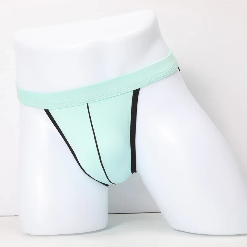 4pcs Male Underwear Bulges Knickers Triangular Underwear EU Man Solid Underpants Plus Size Modal Cotton Slip Male Panties 1802 — image 16