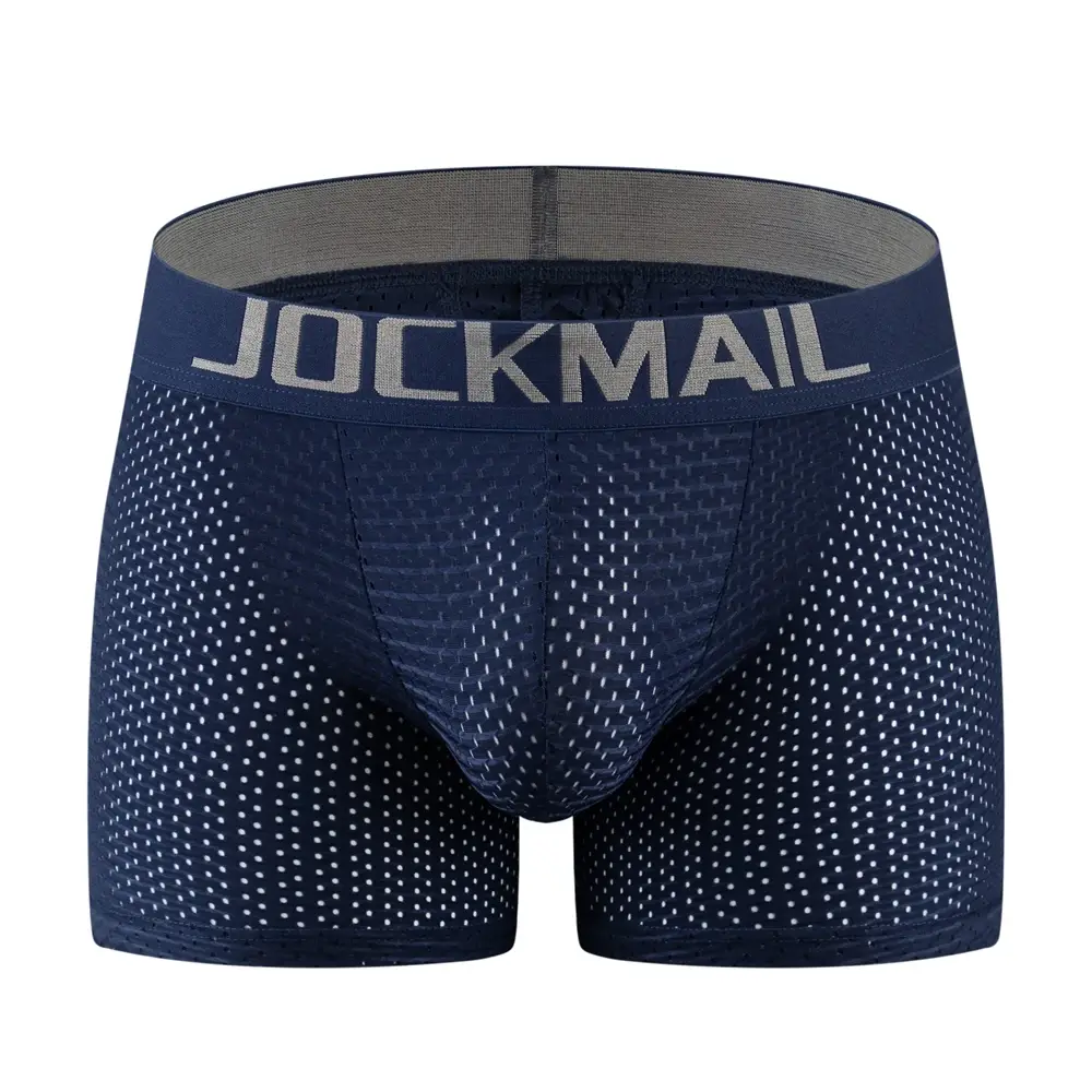Mens Underwear Boxer Mesh Mens Padded Underwear with Hip Pads Men's Boxers Butt Padded Elastic Truncks Enhancement — image 15