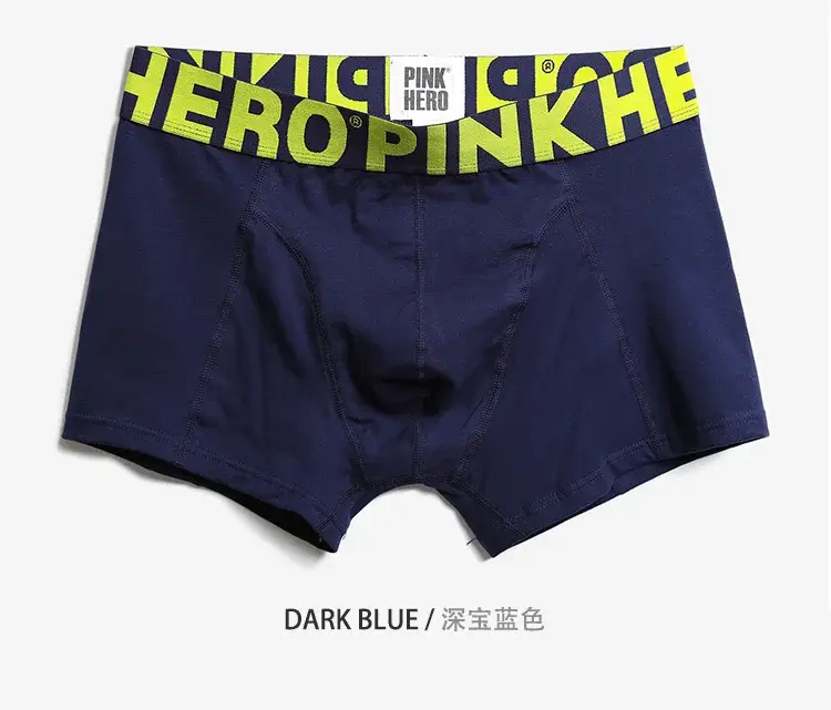 4 Stück PINKHERO Modische Unterhosen für Herren, stilvolle, bequeme und weiche Slips für Herren, Baumwollunterwäsche, Boxershorts, Calzoncillos Hombre — image 10