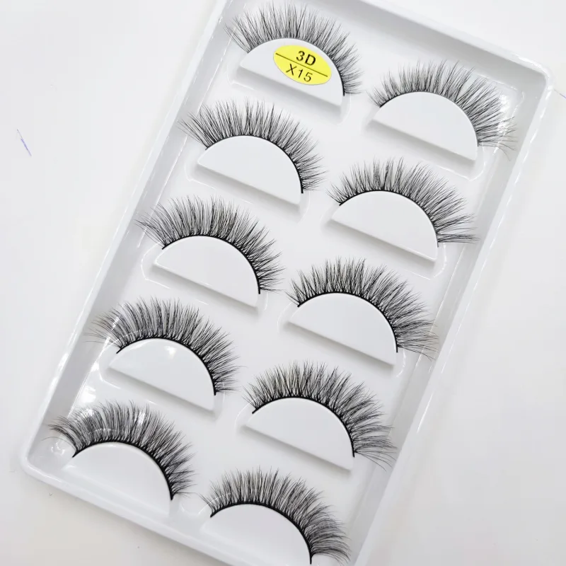 30 Style 5 Pairs Natural Eye Lashes Mink Lashes Handmade Fluffy Lashes 3D False Eyelashes Makeup Faux Cils Maquiagem Cilios — image 31