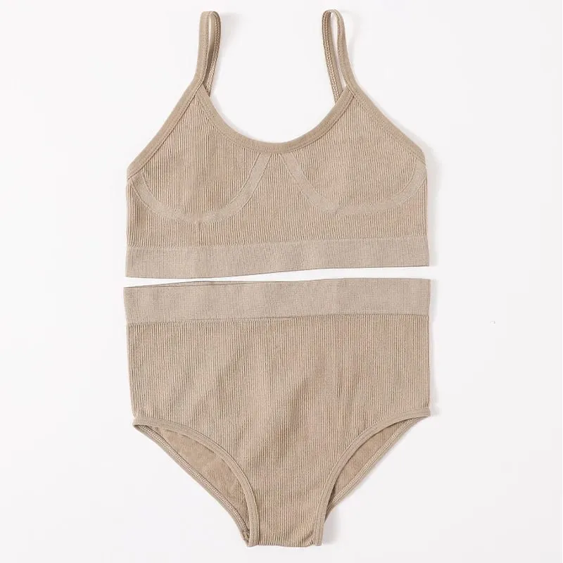 High Waist khaki