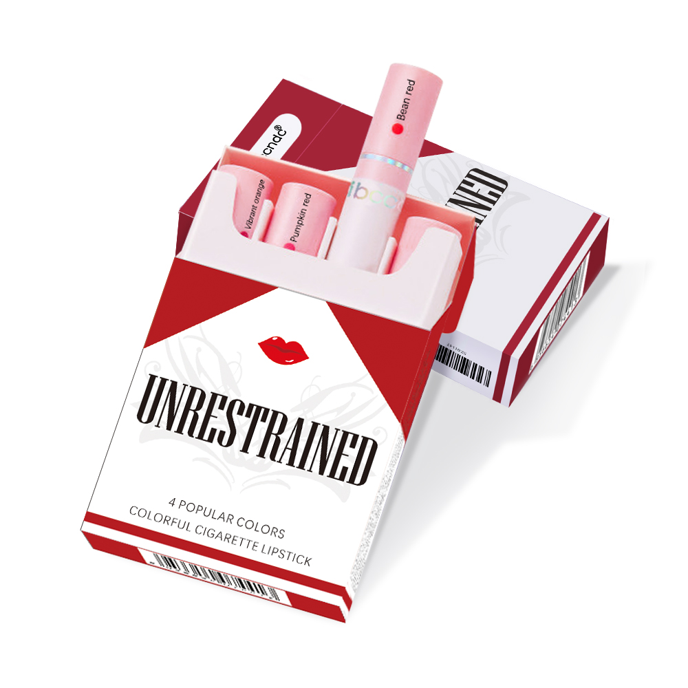 4-Lasting Stick Waterproof Lip Set - Long-Lasting Matte Lipstick with Transparent Finish - Perfect Valentine's Day Gift for Her — image 5