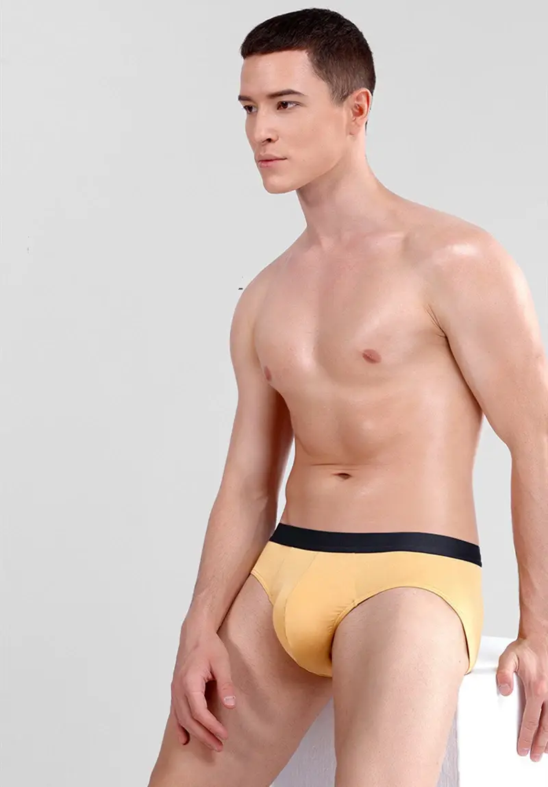 Men's Briefs Soft 60S Modal Male Panties Cozy Elastic Male Underpants Shorts 7A Grade Antibacterial Crotch Mens Sexy Underwear — image 3