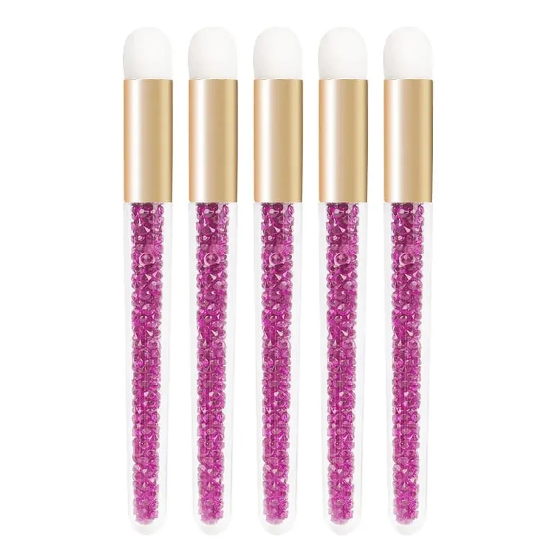 5 PCS Diamond Clean Nose Brushes Eyebrow Nose Blackhead Comedones Cleaning Brush Professional Eyelash Extensions Makeup Tools