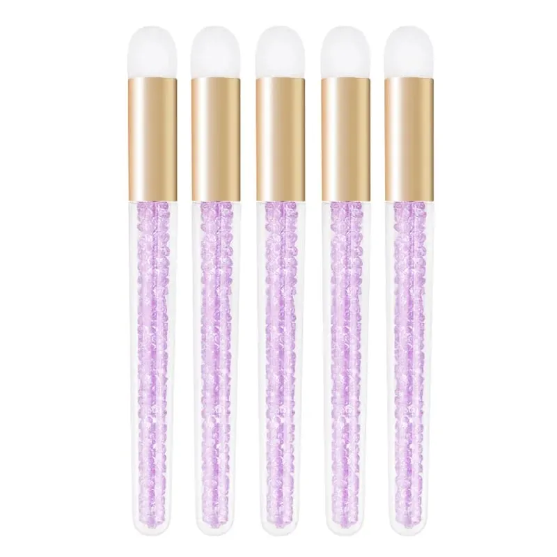 5 PCS Diamond Clean Nose Brushes Eyebrow Nose Blackhead Comedones Cleaning Brush Professional Eyelash Extensions Makeup Tools