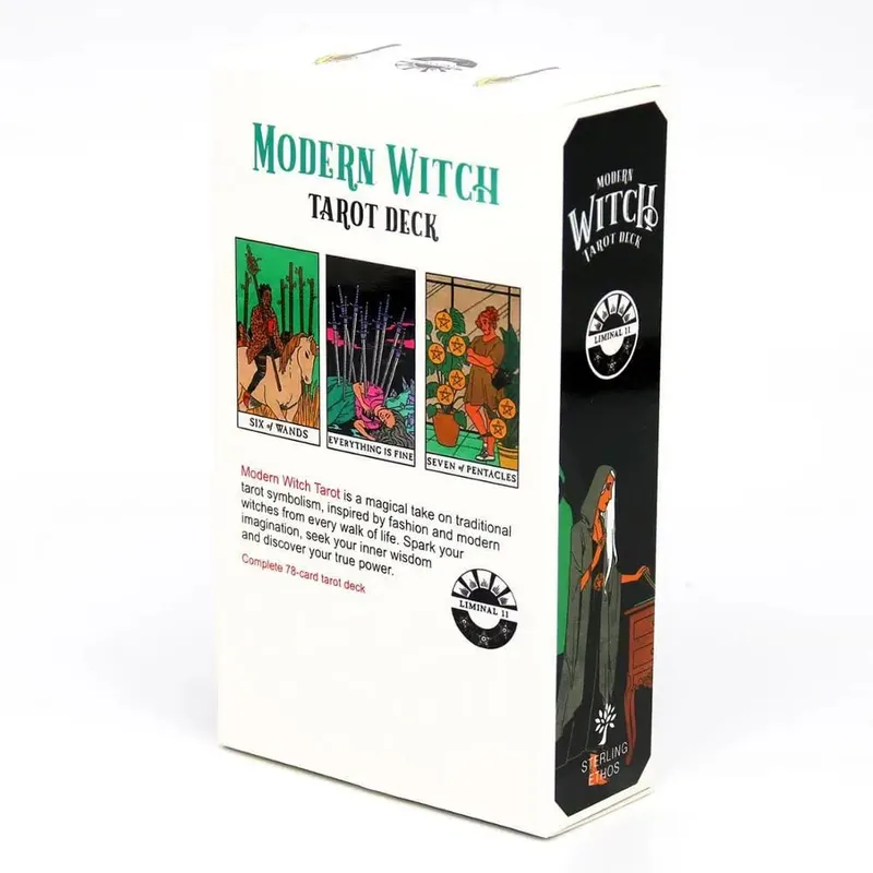 Modern Witch Tarot Deck English Version Tarot Card Deck Board Game PDF Guidebook Divination Fate for Women Girls Personal Use — image 4