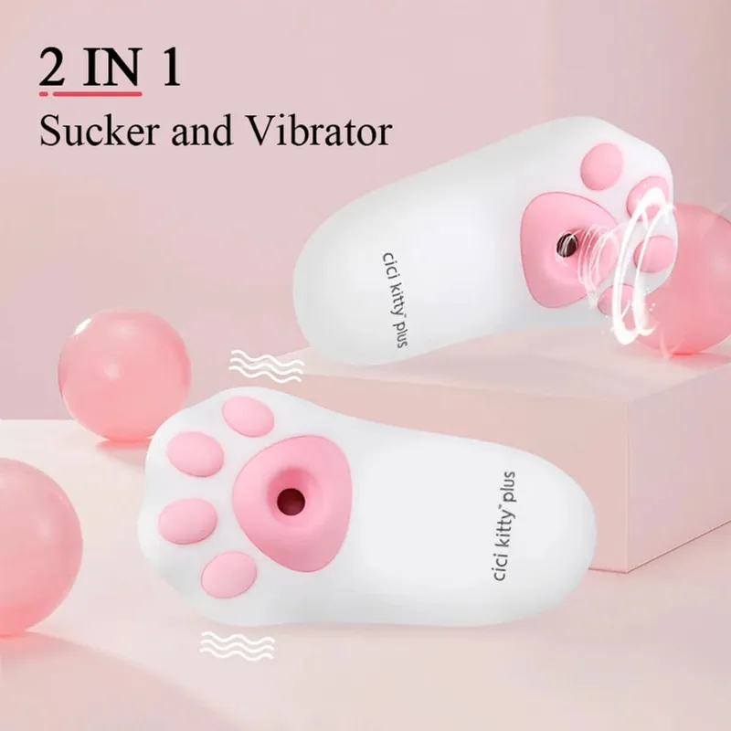 PLUS Clit Sucker Vibrator For Women Clitoris Stimulator Vacuum Sucking Female Masturbator SexShop Sexmachine