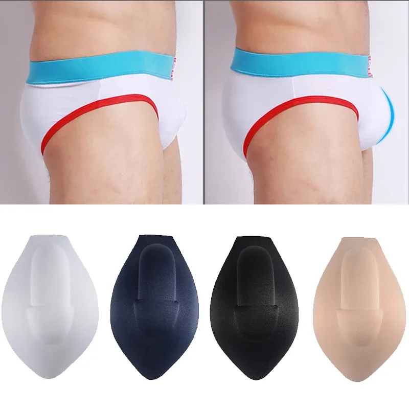 ผู้ชายชุดชั้นในชุดว่ายน้ำกางเกงกระเป๋าภายใน Enlarge เซ็กซี่ฟองน้ำ Enhancer Pad ป้องกัน Push Up ถ้วย Breathable Multi สี — image 26