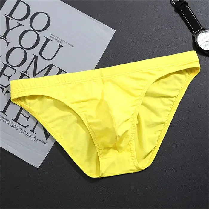 Roupa interior masculina cor sólida verão algodão cuecas masculinas shorts sexy briefs tamanho grande sem costura homem calcinha para homem