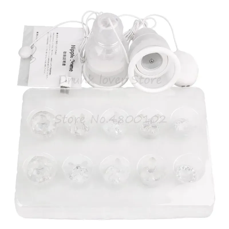 2021 Japan Rotate Stimulation Licking Nipple Breast Enlargement Vibrator Breast Pump Bra Massager Famale Masturbation Sex Toys18 — image 3