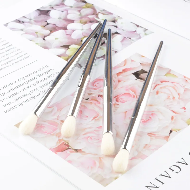 1 piece Eye shadow Makeup brushes Detail Halo dye Eye Make up brush small flame cosmetic beauty synthetic hair plastic Handle — image 5