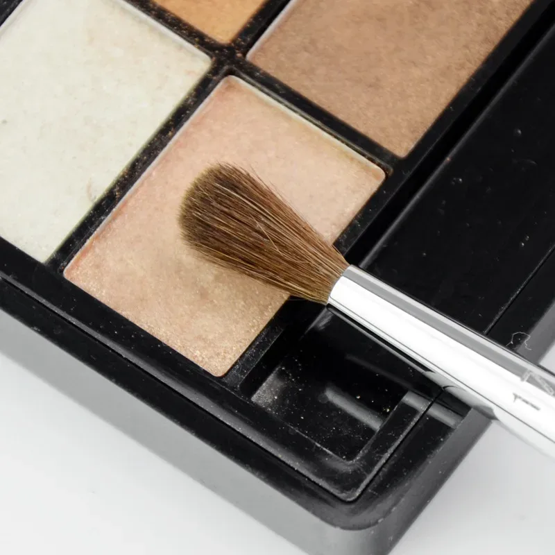 1개 프로 정밀 주름 메이크업 브러쉬 아이섀도 #17 메이크업 브러쉬 디테일 아이 베이스 섀도우 나무 손잡이 화장품 도구 — image 2