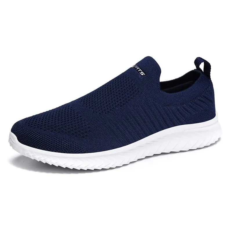 Men Vulcanize Shoes Mesh Men Shoes Lightweight Comfortable Men's Sneakers 2025 Autumn Fashion Slip On Flats Shoes Male Loafers