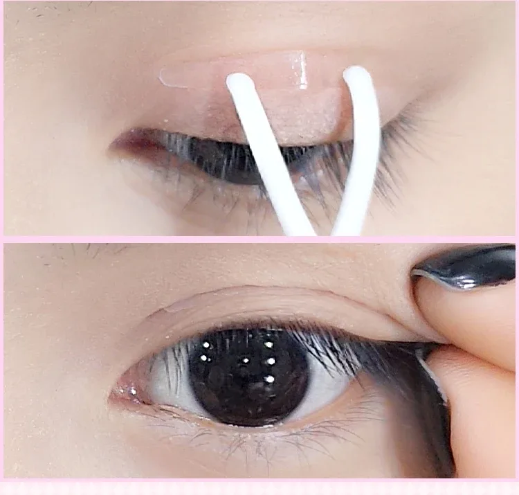 Double Eyelid Tape Invisible Stickers Double Eyelid Makeup Lace Transparent Self Adhesive Double Eye Tape Ladies Eye Makeup Tool — image 5