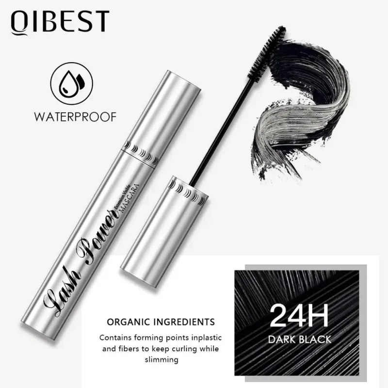 Black Mascara Eyelashes Mascara 4D Silky Eyelashes Lengthening Eyelashes Makeup Waterproof Mascara Volume Eye Cosmetics — image 4