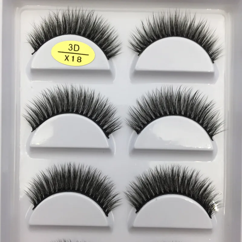 38 Style 5 Pairs Eyelash Natural 3D Mink False Eyelashes Makeup Fake Eye Lashes Faux Cils Make Up Beauty Tools Wholesale — image 45