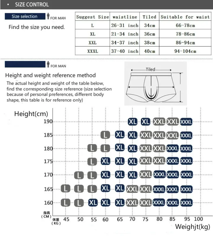 5Pcs Top Quality Men Underwear Boxer Shorts Men's Sexy Solid Underpants Boxershorts Boxer For Mens Male Panties Cotton plus Size — image 6