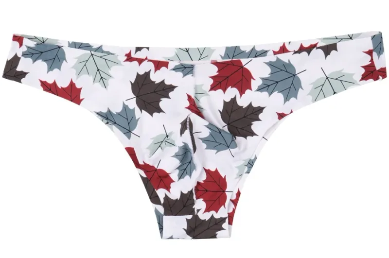 4pcs Men Sexy Style Smooth Soft Printed Underwear Men's Thin Underpants Man Low Waist Bikini Ice Silk Briefs Seamless 00817 — image 17