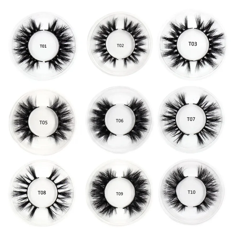 Eyelashes 3D Mink Lashes Fluffy Soft Wispy Volume Natural Long False Eyelashes Eye Lashes Reusable Eyelashs Makeup