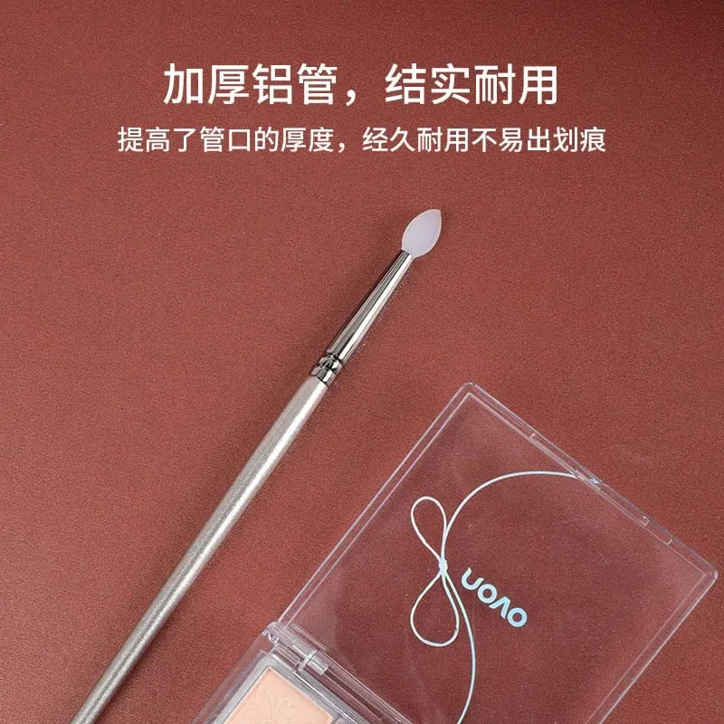 1pc Silicone Shiny Eyeshadow sequins Makeup Brushes Gloss Eye shadow Make up Brush Lip Balm Face Small Mask beauty tools — image 2