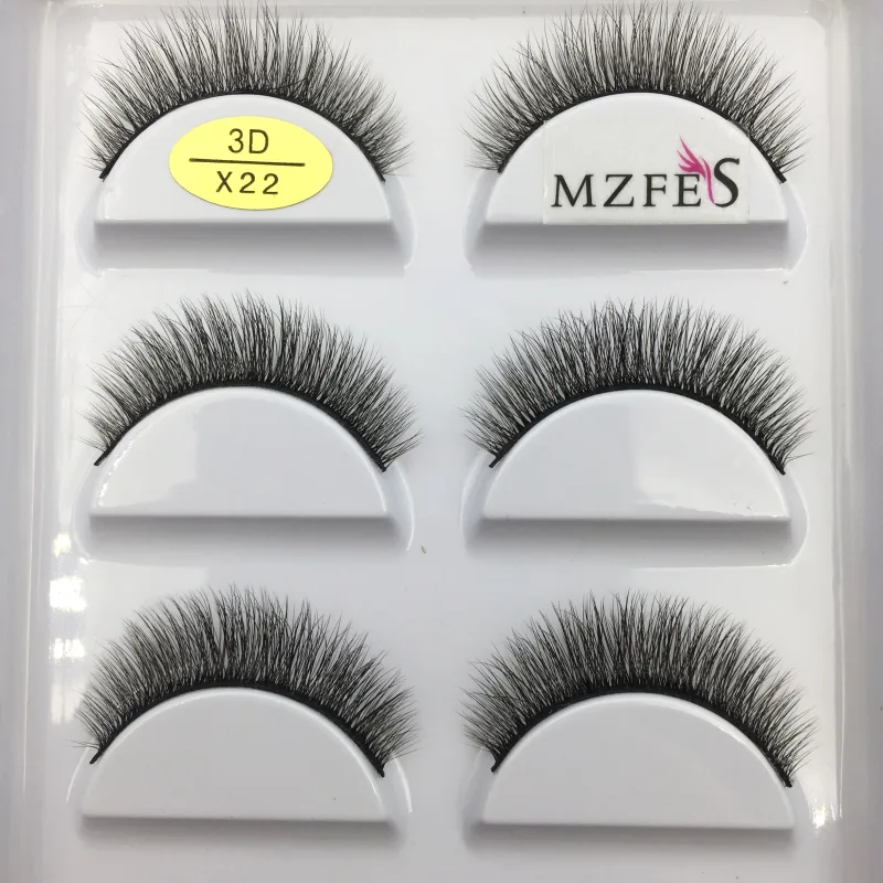 38 Style 5 Pairs Eyelash Natural 3D Mink False Eyelashes Makeup Fake Eye Lashes Faux Cils Make Up Beauty Tools Wholesale — image 41