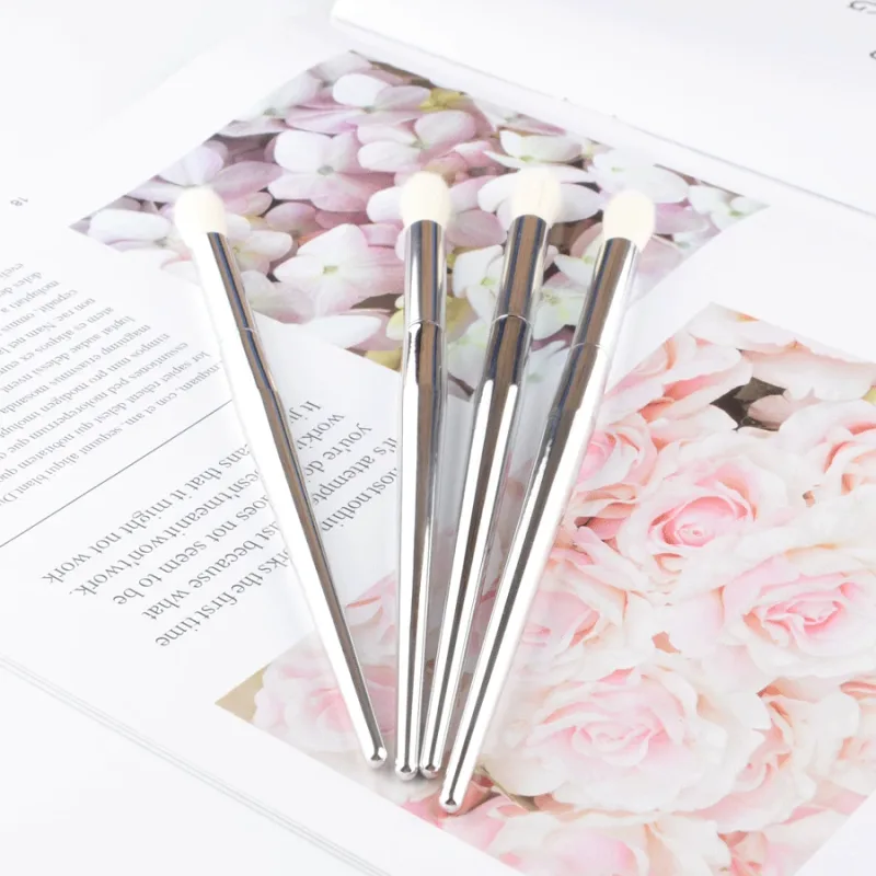 1 piece Eye shadow Makeup brushes Detail Halo dye Eye Make up brush small flame cosmetic beauty synthetic hair plastic Handle — image 6
