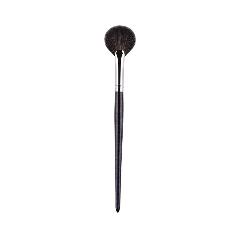 1 piece Small Fan Makeup brushes Highlighter Nose shadow Make up brush Blusher contour exquisite beauty tools Goat hair — image 8
