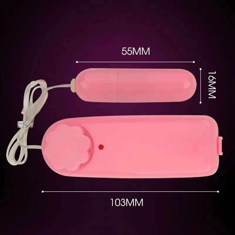 Candiway Multi-Speed Wired Remote Control Vibrator Jumping Egg Masturbator Clitoris Stimulator Adults Sex Toys For Women — image 2